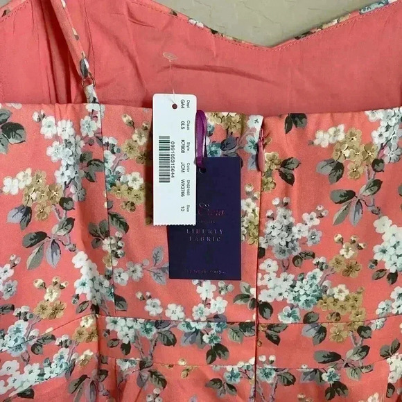J. Crew Ruffle-hem Midi Dress Liberty Josephine - Picture 11 of 15